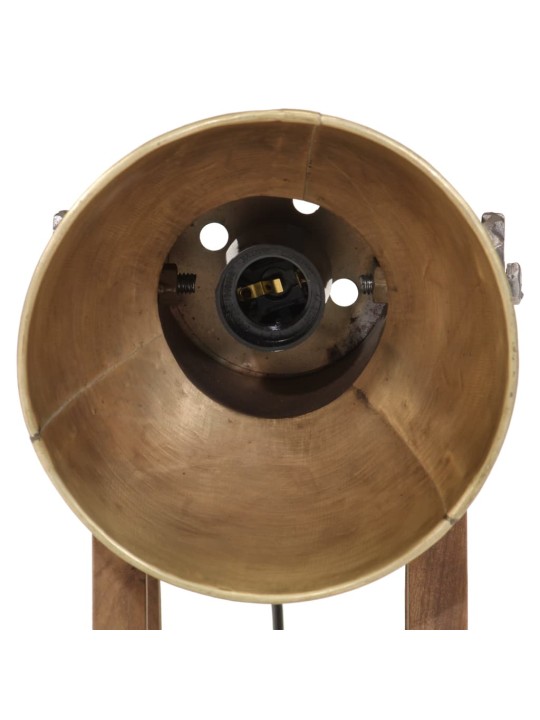 Stolní lampa 25 w staromosaz 30 x 17 x 40 cm e27