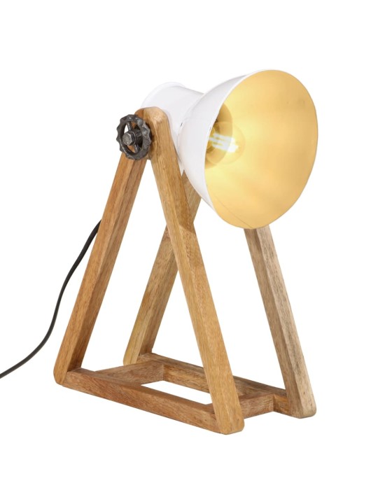 Stolní lampa 25 w bílá 30 x 17 x 40 cm e27