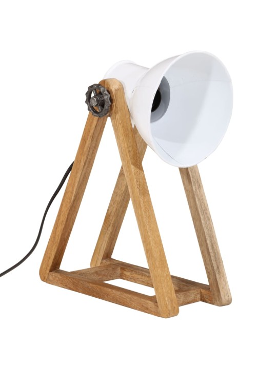 Stolní lampa 25 w bílá 30 x 17 x 40 cm e27