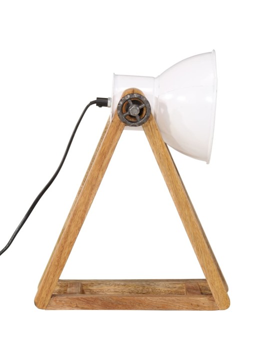 Stolní lampa 25 w bílá 30 x 17 x 40 cm e27
