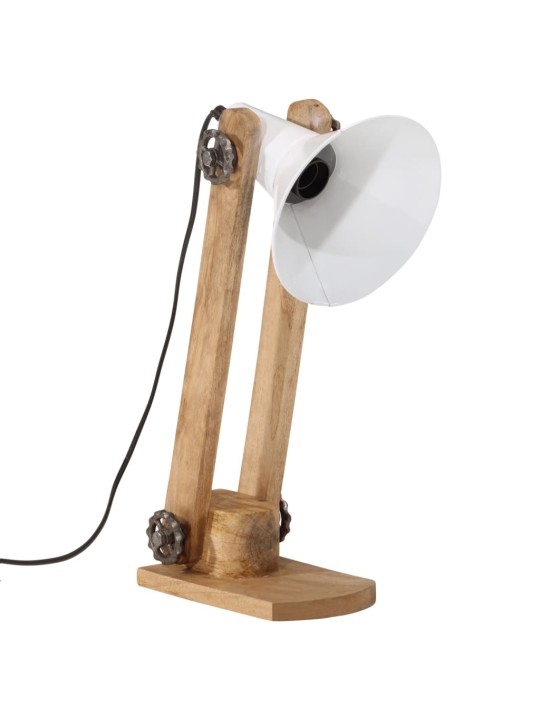 Stolní lampa 25 w bílá 23 x 13 x 52 cm e27