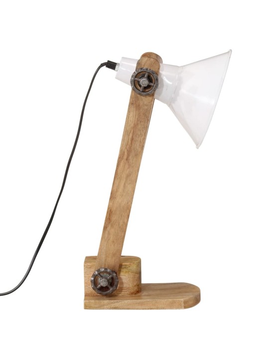 Stolní lampa 25 w bílá 23 x 13 x 52 cm e27