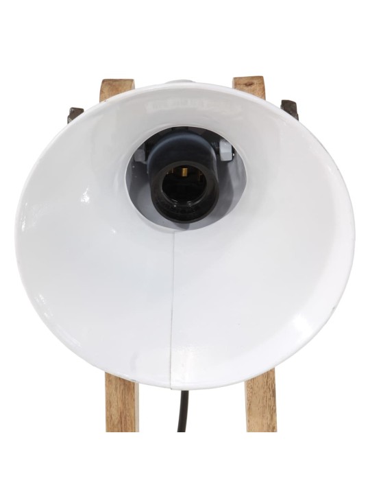 Stolní lampa 25 w bílá 23 x 13 x 52 cm e27