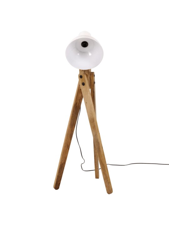 Stojací lampa 25 w bílá 45 x 45 x 120 cm e27