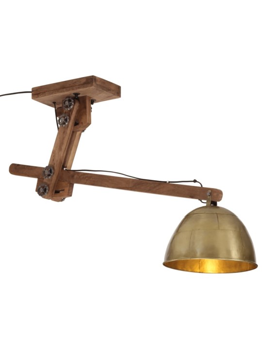 Stropní svítidlo 25 w staromosaz 105 x 30 x 65–108 cm e27