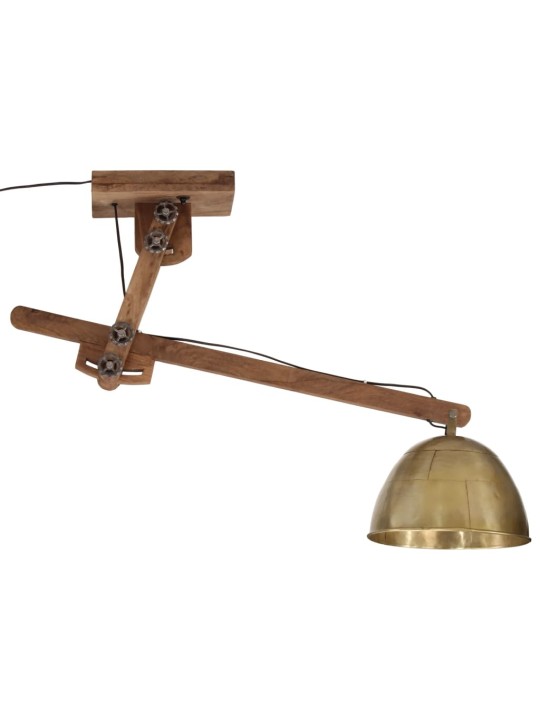 Stropní svítidlo 25 w staromosaz 105 x 30 x 65–108 cm e27