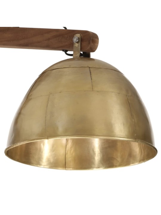 Stropní svítidlo 25 w staromosaz 105 x 30 x 65–108 cm e27