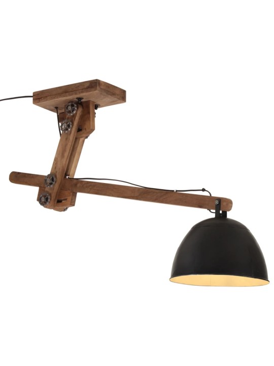 Stropní svítidlo 25 w černé 105 x 30 x 65–108 cm e27