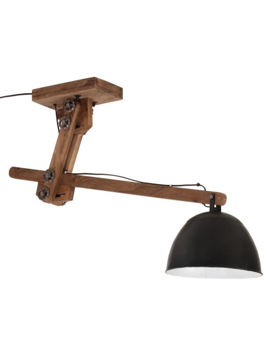 Stropní svítidlo 25 w černé 105 x 30 x 65–108 cm e27