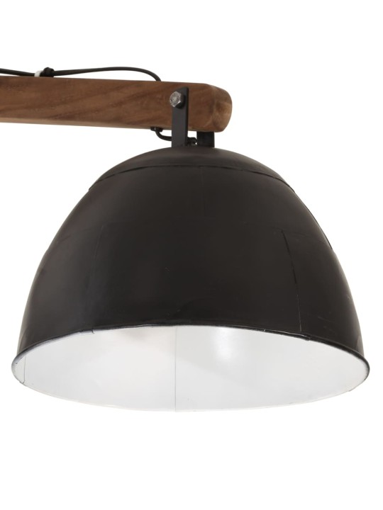 Stropní svítidlo 25 w černé 105 x 30 x 65–108 cm e27
