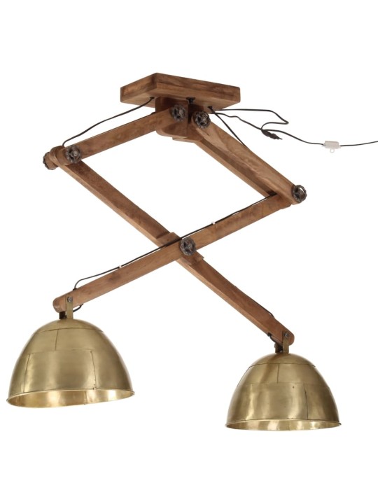 Stropní svítidlo 25 w staromosaz 29 x 18 x 85 cm e27