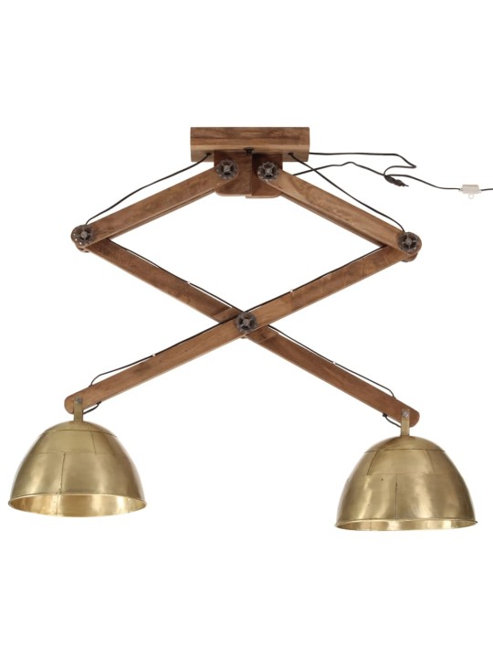 Stropní svítidlo 25 w staromosaz 29 x 18 x 85 cm e27