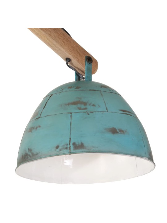 Stropní svítidlo 25 w modrá patina 29 x 18 x 85 cm e27