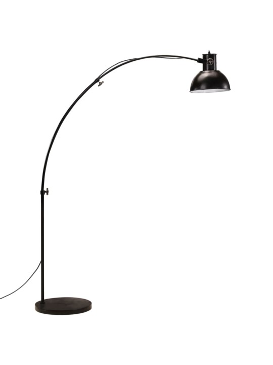 Stojací lampa 25 w černá 150 cm e27