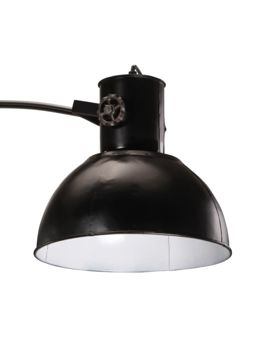 Stojací lampa 25 w černá 150 cm e27