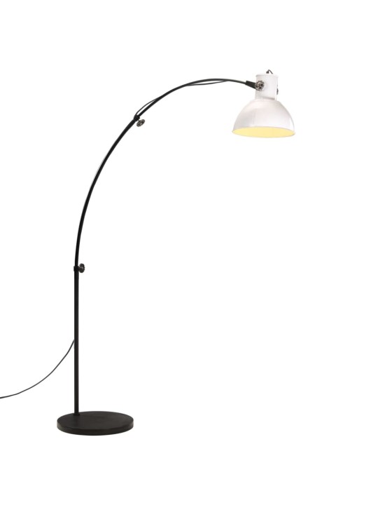 Stojací lampa 25 w bílá 150 cm e27