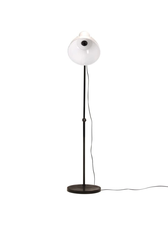 Stojací lampa 25 w bílá 150 cm e27