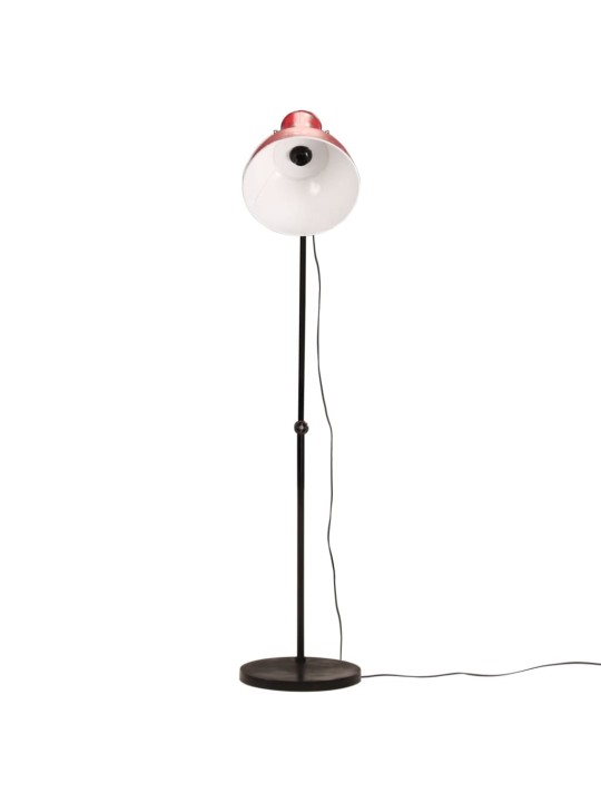 Stojací lampa 25 w červená patina 150 cm e27