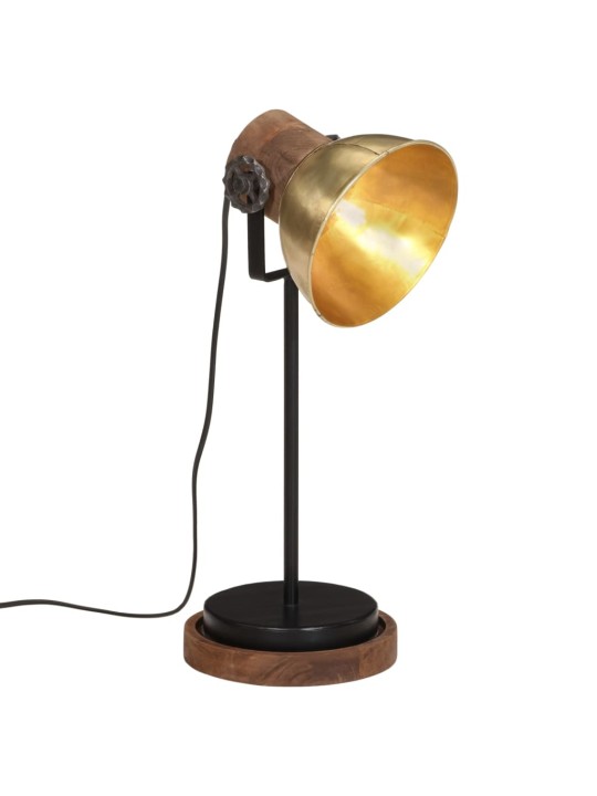 Stolní lampa 25 w staromosaz 17 x 17 x 50 cm e27