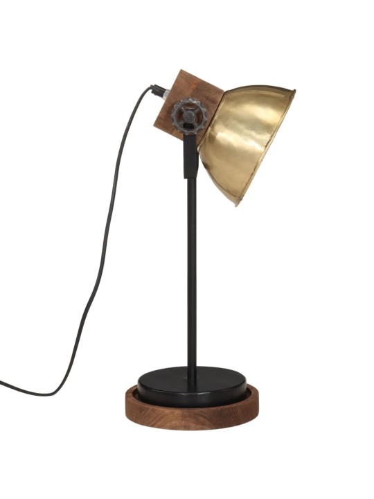 Stolní lampa 25 w staromosaz 17 x 17 x 50 cm e27