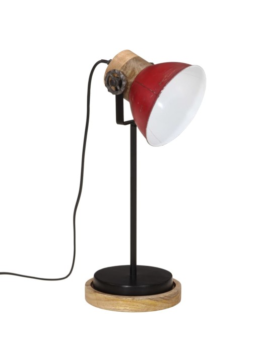 Stolní lampa 25 w červená patina 17 x 17 x 50 cm e27