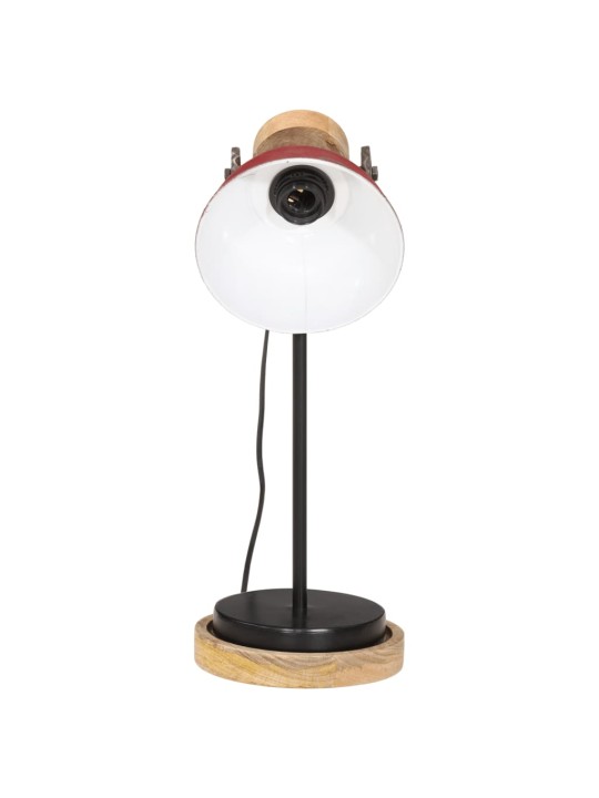 Stolní lampa 25 w červená patina 17 x 17 x 50 cm e27
