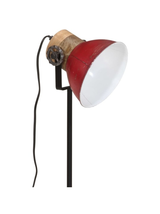 Stolní lampa 25 w červená patina 17 x 17 x 50 cm e27