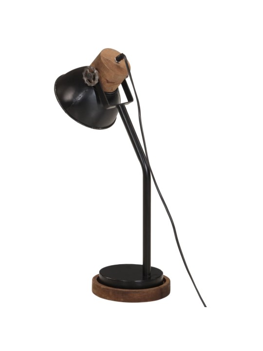 Stolní lampa 25 w černá 18 x 18 x 60 cm e27