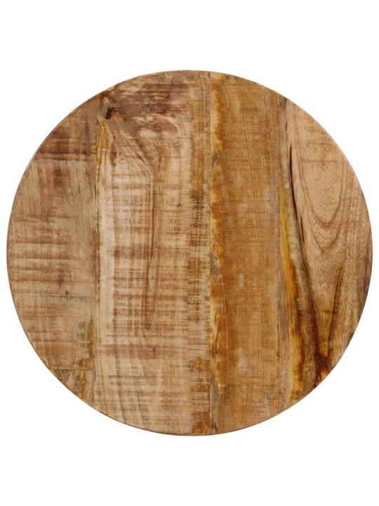 Konferenční stolek 35 x 35 x 45 cm masivní mangovník a železo