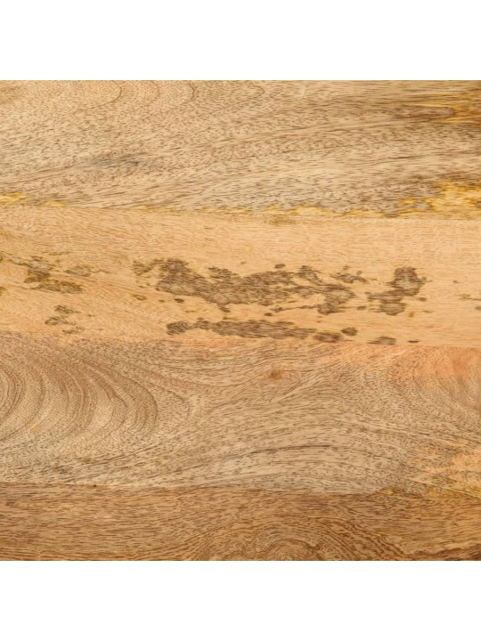 Psací stůl se zásuvkami 105x55x70 cm masivní mangovník a železo