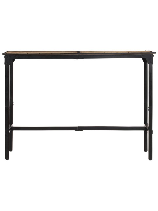 Barový stůl 150 x 55 x 107 cm masivní hrubé mangovníkové dřevo