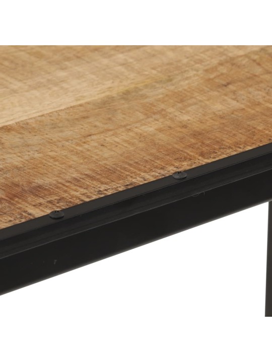 Barový stůl 110 x 55 x 107 cm masivní hrubé mangovníkové dřevo