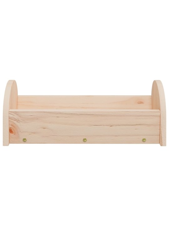 Seník pro králíky 28 x 10 x 10 cm masivní jedlové dřevo