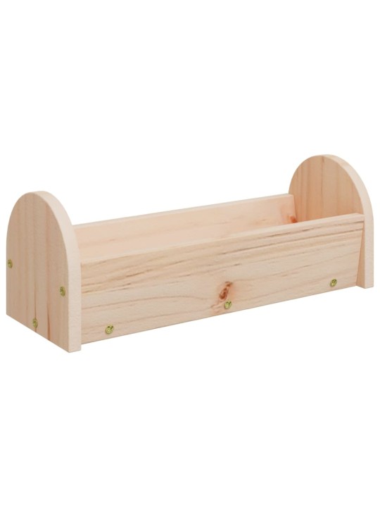 Seník pro králíky 28 x 10 x 10 cm masivní jedlové dřevo