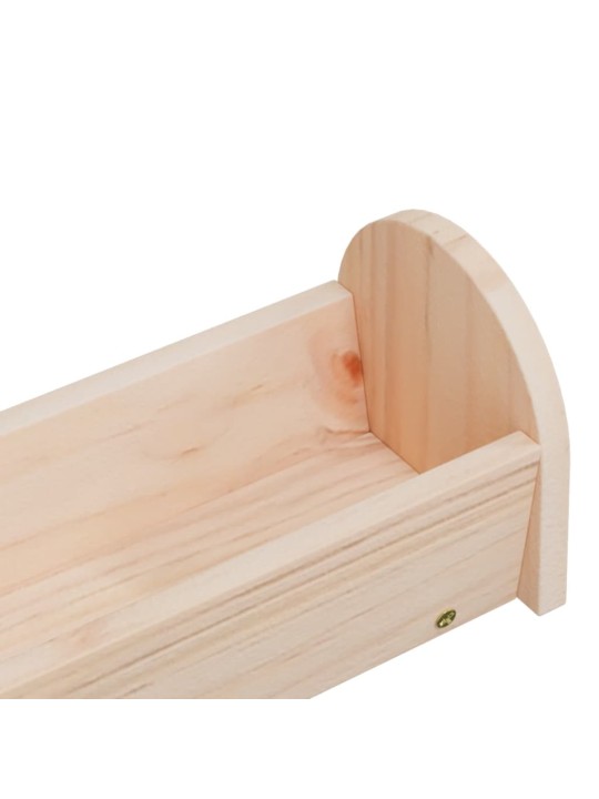 Seník pro králíky 28 x 10 x 10 cm masivní jedlové dřevo