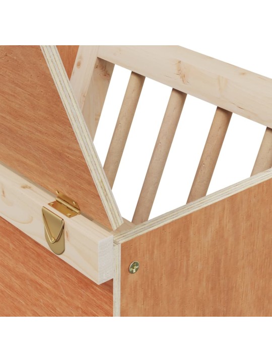 Seník pro králíky 25 x 18,5 x 20,5 cm masivní jedlové dřevo