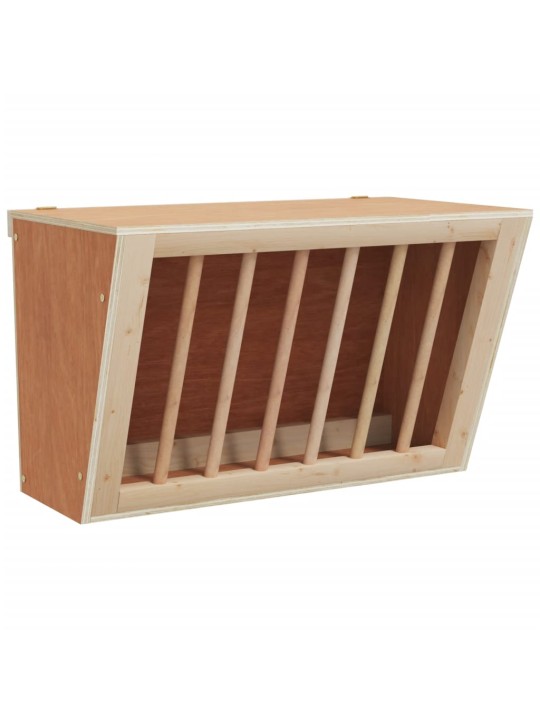 Seník pro králíky 37 x 18,5 x 23 cm masivní jedlové dřevo