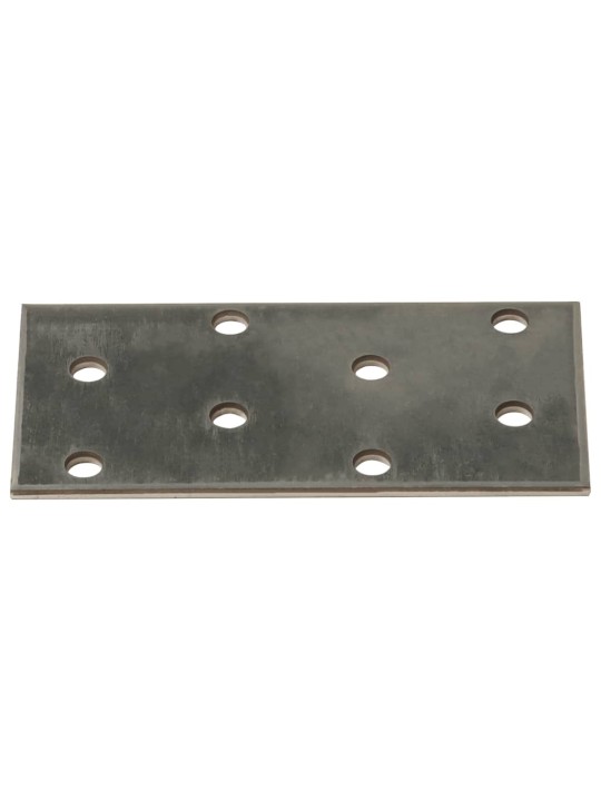 Perforované destičky 60 ks 2 mm 80 x 40 mm pozinkovaná ocel
