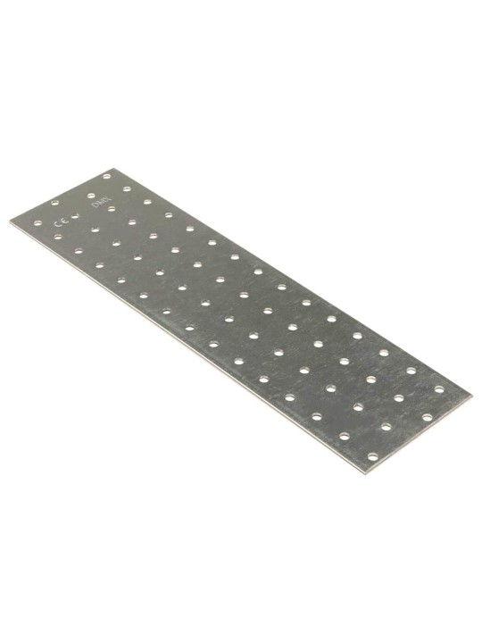 Perforované destičky 20 ks 2 mm 300 x 80 mm pozinkovaná ocel