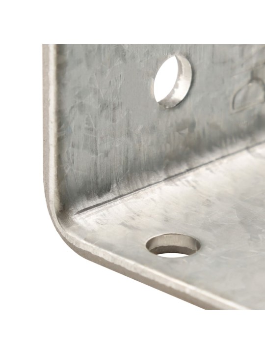 Úhlové konzoly 150 ks 2 mm 30 x 25 x 30 mm pozinkovaná ocel