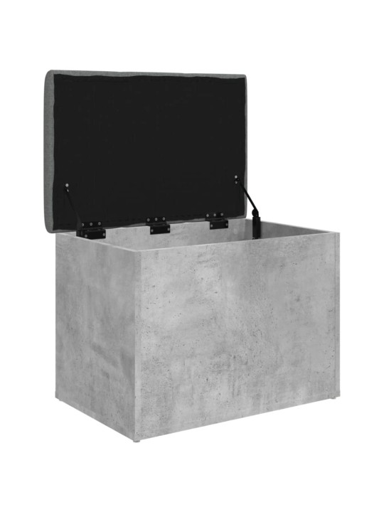 Úložná lavice betonově šedá 62 x 42 x 45 cm kompozitní dřevo