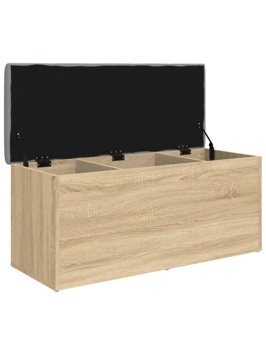 Úložná lavice dub sonoma 102 x 42 x 45 cm kompozitní dřevo