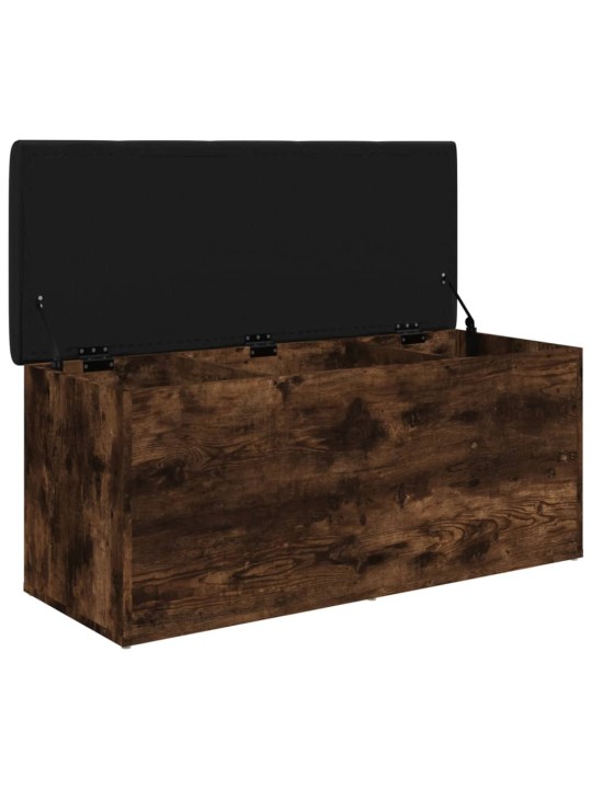 Úložná lavice kouřový dub 102 x 42 x 45 cm kompozitní dřevo