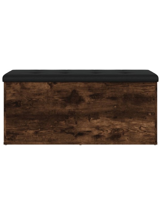 Úložná lavice kouřový dub 102 x 42 x 45 cm kompozitní dřevo