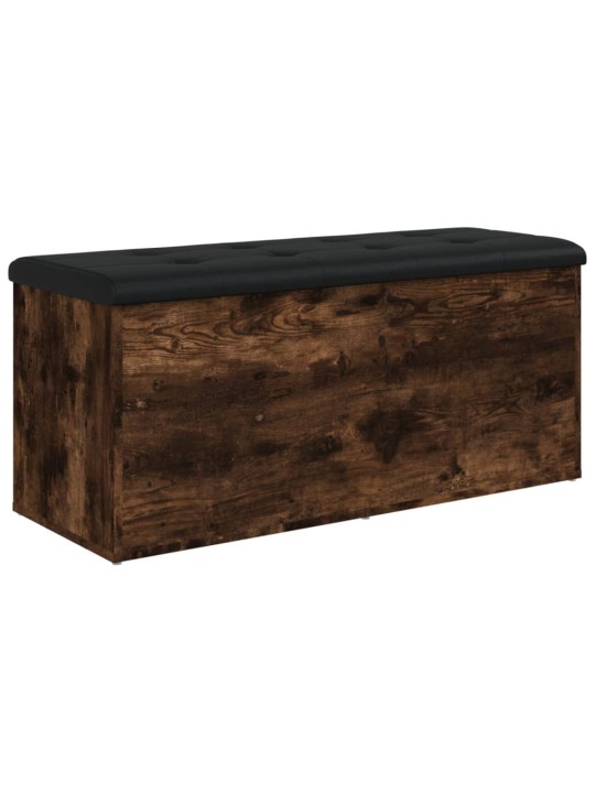 Úložná lavice kouřový dub 102 x 42 x 45 cm kompozitní dřevo
