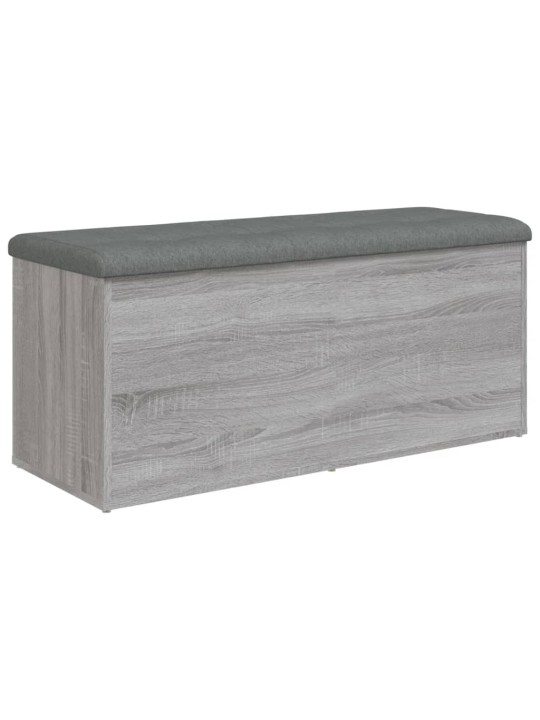 Úložná lavice šedá sonoma 102 x 42 x 45 cm kompozitní dřevo