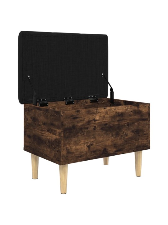 Úložná lavice kouřový dub 62 x 42 x 46 cm kompozitní dřevo