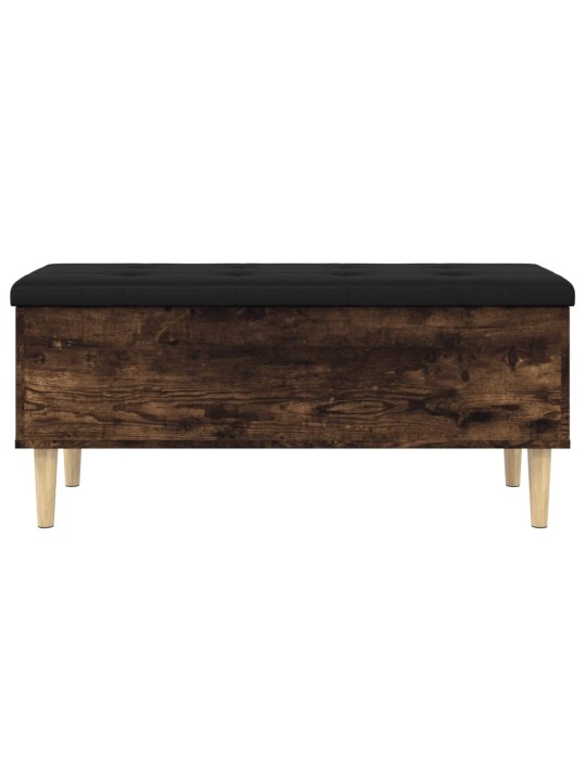 Úložná lavice kouřový dub 102 x 42 x 46 cm kompozitní dřevo