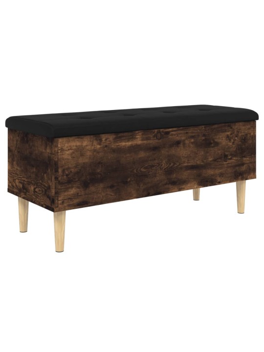 Úložná lavice kouřový dub 102 x 42 x 46 cm kompozitní dřevo