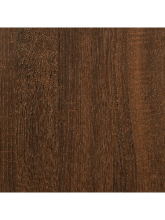 Úložná lavice hnědý dub 102 x 42 x 46 cm kompozitní dřevo
